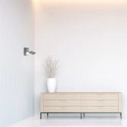 Paul Neuhaus Leuchten Paul Neuhaus PURE-MIRA Wandleuchte LED Aluminium, 1-flammig, Fernbedienung