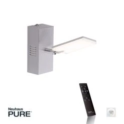 Paul Neuhaus Leuchten Paul Neuhaus PURE-MIRA Wandleuchte LED Aluminium, 1-flammig, Fernbedienung 16 Paul Neuhaus Leuchten Paul Neuhaus PURE-MIRA Wandleuchte LED Aluminium, 1-flammig, Fernbedienung -Wandleuchten Verkauf paul neuhaus pure mira wandleuchte 9353 95 3