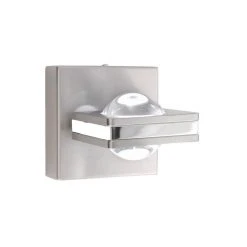 Paul Neuhaus Q-Serie Paul Neuhaus Q-Fisheye Wandleuchte LED Edelstahl, 2-flammig, Fernbedienung, Farbwechsler -Wandleuchten Verkauf paul neuhaus q fisheye wandleuchte 9115 55 13