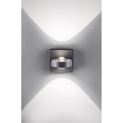 Paul Neuhaus Q-Serie Paul Neuhaus Q-MIA Wandleuchte LED Anthrazit, 2-flammig, Fernbedienung -Wandleuchten Verkauf paul neuhaus q mia wandleuchte 9185 13 4