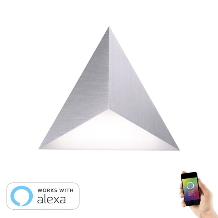 Paul Neuhaus Q-Serie Paul Neuhaus Q-TETRA MASTER Wandleuchte LED Nickel-Matt, 1-flammig, Fernbedienung, Farbwechsler 1 Paul Neuhaus Q-Serie Paul Neuhaus Q-TETRA MASTER Wandleuchte LED Nickel-Matt, 1-flammig, Fernbedienung, Farbwechsler