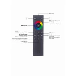 Paul Neuhaus Q-Serie Paul Neuhaus Q-TETRA MASTER Wandleuchte LED Nickel-Matt, 1-flammig, Fernbedienung, Farbwechsler 28 Paul Neuhaus Q-Serie Paul Neuhaus Q-TETRA MASTER Wandleuchte LED Nickel-Matt, 1-flammig, Fernbedienung, Farbwechsler -Wandleuchten Verkauf paul neuhaus q tetra master wandleuchte 6831 95 2