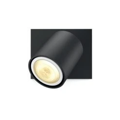 Philips Leuchten Philips Hue White Ambiance Runner Wandspot Basis LED Schwarz, 1-flammig -Wandleuchten Verkauf philips hue white ambiance runner wandspot basis 8718696175354 10