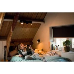 Philips Leuchten Philips Hue White Ambiance Runner Wandspot Basis LED Schwarz, 1-flammig -Wandleuchten Verkauf philips hue white ambiance runner wandspot basis 8718696175354 5