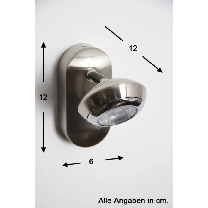 Philips Leuchten Philips SEPIA Aufbauspot LED Chrom, 1-flammig 1 Philips Leuchten Philips SEPIA Aufbauspot LED Chrom, 1-flammig