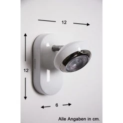 Philips Leuchten Philips SEPIA Aufbauspot LED Weiß, 1-flammig