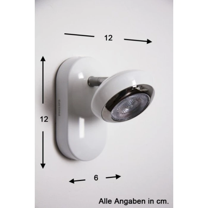 Philips Leuchten Philips SEPIA Aufbauspot LED Weiß, 1-flammig 1 Philips Leuchten Philips SEPIA Aufbauspot LED Weiß, 1-flammig