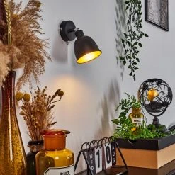 Hofstein Pistrino Wandleuchte Chrom, Schwarz, 1-flammig 24 Hofstein Pistrino Wandleuchte Chrom, Schwarz, 1-flammig -Wandleuchten Verkauf pistrino wandleuchte h3017852 10