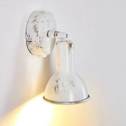 Hofstein Polmak Wandspot Weiß, Gold, 1-flammig -Wandleuchten Verkauf polmak wandspot h3092323 do1 9