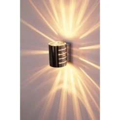 Hofstein Ponte Wandleuchte Chrom, 1-flammig