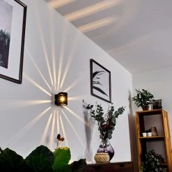 Hofstein Ponte Wandleuchte Schwarz, 1-flammig -Wandleuchten Verkauf ponte wandleuchte h3398784 11