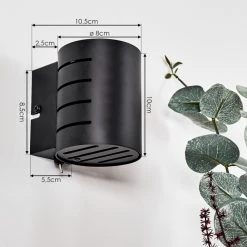 Hofstein Ponte Wandleuchte Schwarz, 1-flammig -Wandleuchten Verkauf ponte wandleuchte h3398784 3