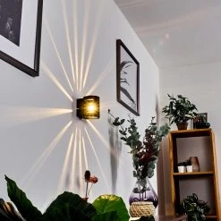 Hofstein Ponte Wandleuchte Schwarz, 1-flammig -Wandleuchten Verkauf ponte wandleuchte h3398784 6