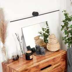 Hofstein Puharila Wandleuchte LED Schwarz, 1-flammig 23 Hofstein Puharila Wandleuchte LED Schwarz, 1-flammig -Wandleuchten Verkauf puharila wandleuchte h3580332 11