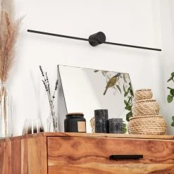 Hofstein Puharila Wandleuchte LED Schwarz, 1-flammig 21 Hofstein Puharila Wandleuchte LED Schwarz, 1-flammig -Wandleuchten Verkauf puharila wandleuchte h3580332 9