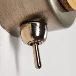 Hofstein Pulau Wandleuchte Nickel-Matt, Holz hell, 1-flammig -Wandleuchten Verkauf pulau wandleuchte h3095096 do1 14