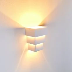 Hofstein Putina Wandleuchte Weiß, 1-flammig -Wandleuchten Verkauf putina wandleuchte h3266410 do4 10