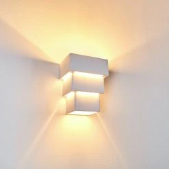 Hofstein Putina Wandleuchte Weiß, 1-flammig -Wandleuchten Verkauf putina wandleuchte h3266410 do4 16