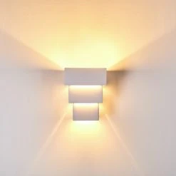 Hofstein Putina Wandleuchte Weiß, 1-flammig -Wandleuchten Verkauf putina wandleuchte h3266410 do4 7