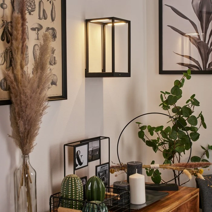 Hofstein Ranquille Wandleuchte LED Schwarz, Weiß, 2-flammig 12 Hofstein Ranquille Wandleuchte LED Schwarz, Weiß, 2-flammig - Image 12