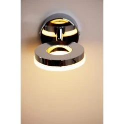 Reality RENNES Wandspot LED Chrom, 1-flammig -Wandleuchten Verkauf reality rennes wandspot r82411106 7