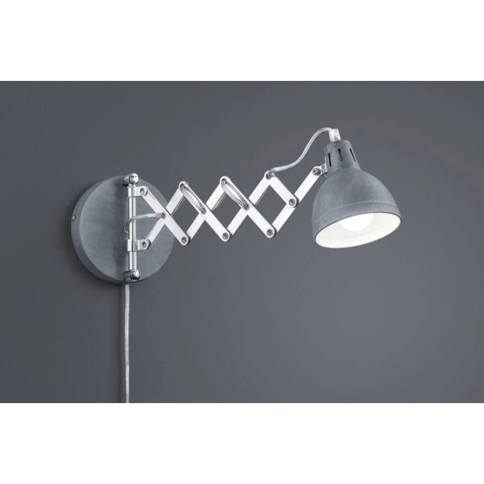 Reality SCISSOR Wandleuchte Grau, 1-flammig 1 Reality SCISSOR Wandleuchte Grau, 1-flammig