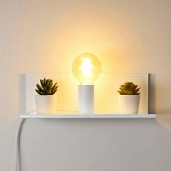 Hofstein Reftele Wandleuchte Weiß, 1-flammig -Wandleuchten Verkauf reftele wandleuchte h3363218 4