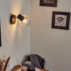 Hofstein Revsbotn Wandleuchte Chrom, Schwarz, 1-flammig -Wandleuchten Verkauf revsbotn wandleuchte h3442937 4