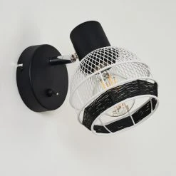 Hofstein Revsbotn Wandleuchte Chrom, Schwarz, 1-flammig -Wandleuchten Verkauf revsbotn wandleuchte h3442937 9