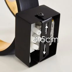 Hofstein Rezat Wandleuchte LED Schwarz-Gold, 1-flammig -Wandleuchten Verkauf rezat wandleuchte h3307236 18