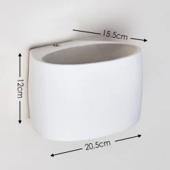 Hofstein Rho Wandleuchte Weiß, 1-flammig -Wandleuchten Verkauf rho wandleuchte h169446 do4 1