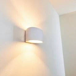 Hofstein Rho Wandleuchte Weiß, 1-flammig -Wandleuchten Verkauf rho wandleuchte h169446 do4 13