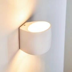 Hofstein Rho Wandleuchte Weiß, 1-flammig -Wandleuchten Verkauf rho wandleuchte h169446 do4 3