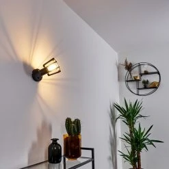 Hofstein Rieti Wandleuchte Schwarz, 1-flammig 39 Hofstein Rieti Wandleuchte Schwarz, 1-flammig -Wandleuchten Verkauf rieti wandleuchte h3330647 15