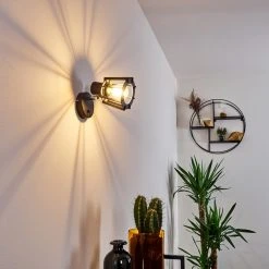 Hofstein Rieti Wandleuchte Schwarz, 1-flammig 45 Hofstein Rieti Wandleuchte Schwarz, 1-flammig -Wandleuchten Verkauf rieti wandleuchte h3330647 21