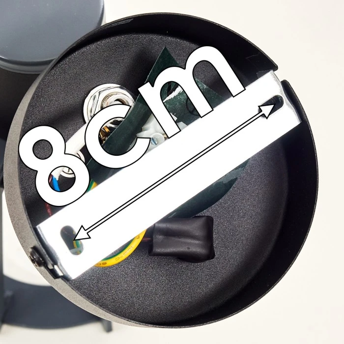 Hofstein Rieti Wandleuchte Schwarz, 1-flammig 24 Hofstein Rieti Wandleuchte Schwarz, 1-flammig - Image 24