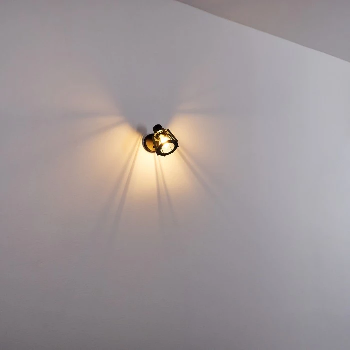 Hofstein Rieti Wandleuchte Schwarz, 1-flammig 7 Hofstein Rieti Wandleuchte Schwarz, 1-flammig - Image 7