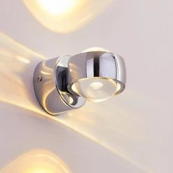 Hofstein Rio Wandleuchte LED Chrom, 2-flammig -Wandleuchten Verkauf rio wandleuchte h166513 10