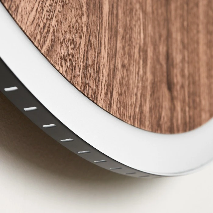 Hofstein Rocha Wandleuchte LED Schwarz, Braun, Holzoptik, 1-flammig 3 Hofstein Rocha Wandleuchte LED Schwarz, Braun, Holzoptik, 1-flammig - Image 3