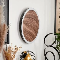 Hofstein Rocha Wandleuchte LED Schwarz, Braun, Holzoptik, 1-flammig 16 Hofstein Rocha Wandleuchte LED Schwarz, Braun, Holzoptik, 1-flammig -Wandleuchten Verkauf rocha wandleuchte h3570944 4