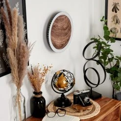 Hofstein Rocha Wandleuchte LED Schwarz, Braun, Holzoptik, 1-flammig -Wandleuchten Verkauf rocha wandleuchte h3570968 11