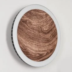 Hofstein Rocha Wandleuchte LED Schwarz, Braun, Holzoptik, 1-flammig -Wandleuchten Verkauf rocha wandleuchte h3570968 7