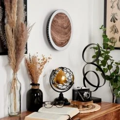 Hofstein Rocha Wandleuchte LED Schwarz, Braun, Holzoptik, 1-flammig -Wandleuchten Verkauf rocha wandleuchte h3570968 9