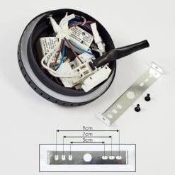 Hofstein Rukutu Wandleuchte LED Schwarz, 2-flammig -Wandleuchten Verkauf rukutu wandleuchte h3415733 4