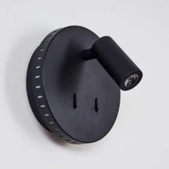 Hofstein Rukutu Wandleuchte LED Schwarz, 2-flammig -Wandleuchten Verkauf rukutu wandleuchte h3415733 7