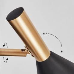 Hofstein Saboria Wandleuchte LED Schwarz, 2-flammig -Wandleuchten Verkauf saboria wandleuchte h3537558 5