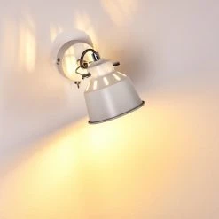 Hofstein Safari Wandleuchte Weiß, 1-flammig -Wandleuchten Verkauf safari wandleuchte h3012826 do4 24