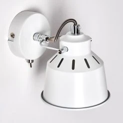 Hofstein Safari Wandleuchte Weiß, 1-flammig -Wandleuchten Verkauf safari wandleuchte h3012826 do4 25