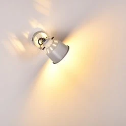 Hofstein Safari Wandleuchte Weiß, 1-flammig -Wandleuchten Verkauf safari wandleuchte h3012826 do4 6