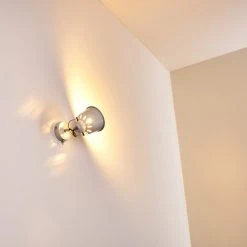 Hofstein Safari Wandleuchte Weiß, 1-flammig -Wandleuchten Verkauf safari wandleuchte h3012826 do4 7